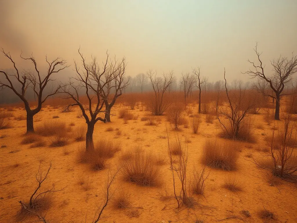 Extreme periods of heat, fire, and drought will harm one-third of all animal habitats by 2085