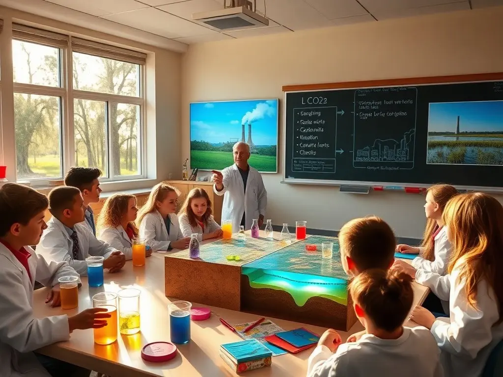 ExxonMobil Program Teaches Middle Schoolers About Carbon Capture