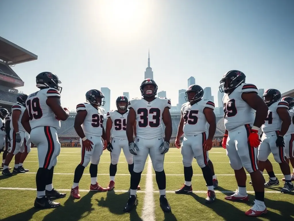 Falcons rookies show off Atlanta's new uniforms