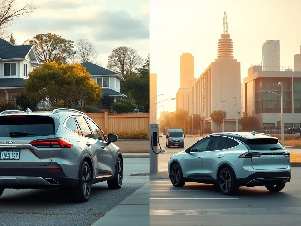 Familiar vs Future: How Buyers Choose Between ICE SUVs and EVs