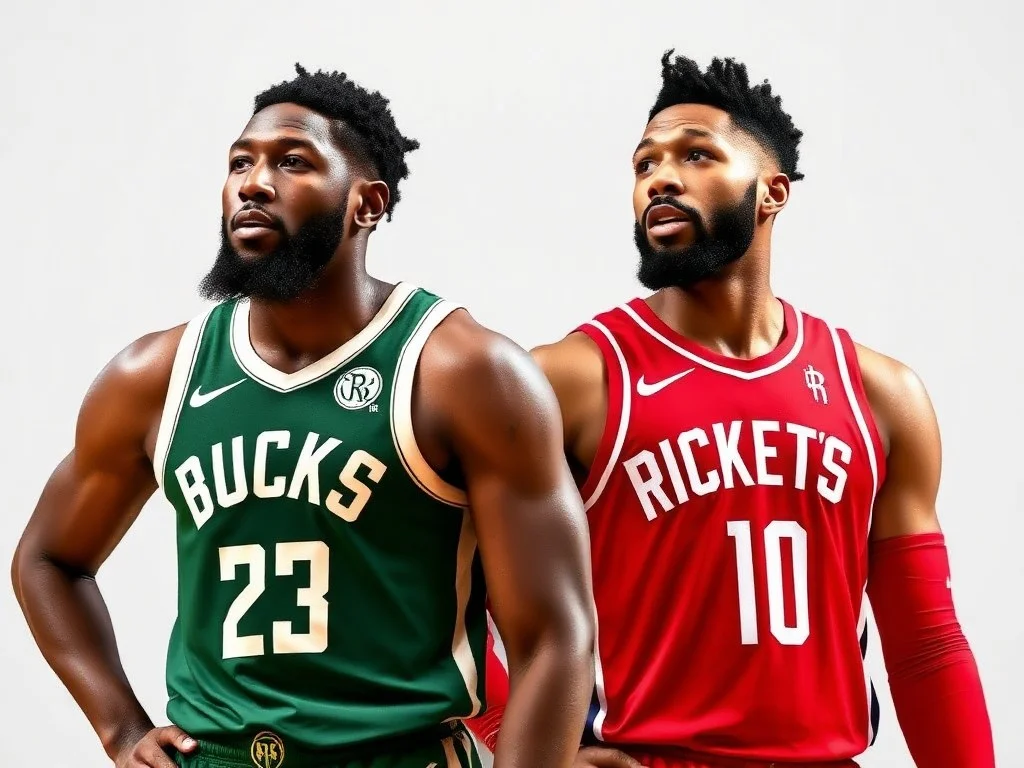 Final Injury Report for Bucks-Rockets: Will Giannis Antetokounmpo, Myles Turner Play?
