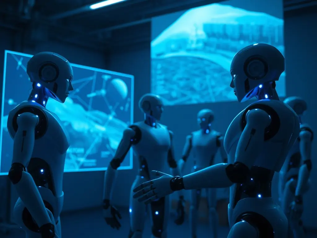 Focus shifts to putting robots to work