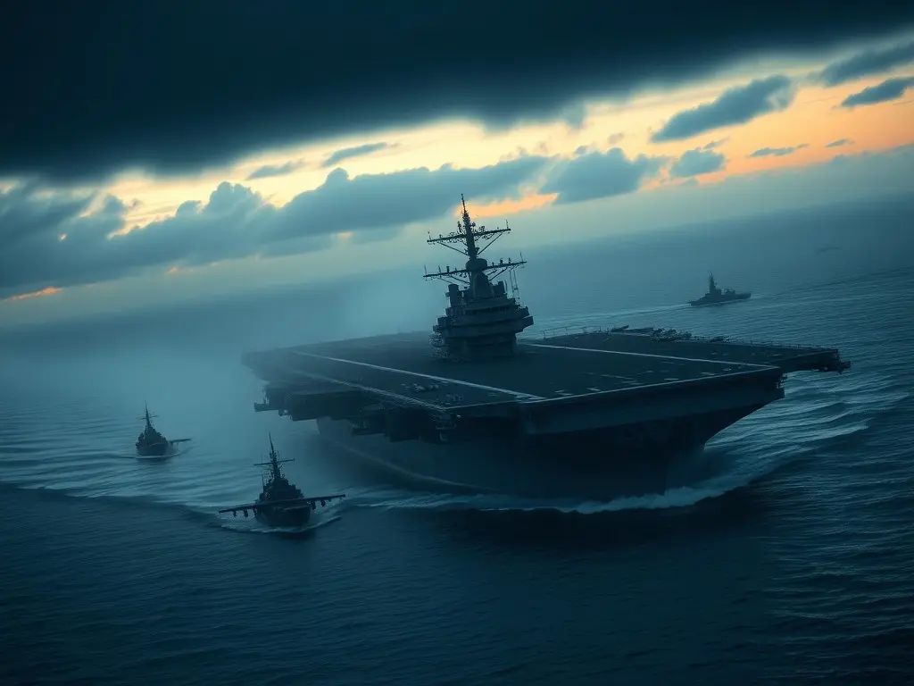 France moves aircraft carrier group toward Strait of Hormuz for possible defensive mission