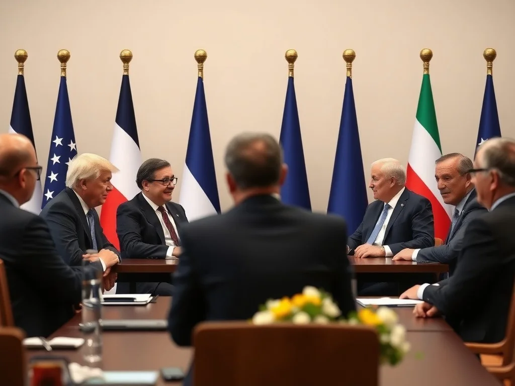G7 meets in France to mend transatlantic rupture on Iran