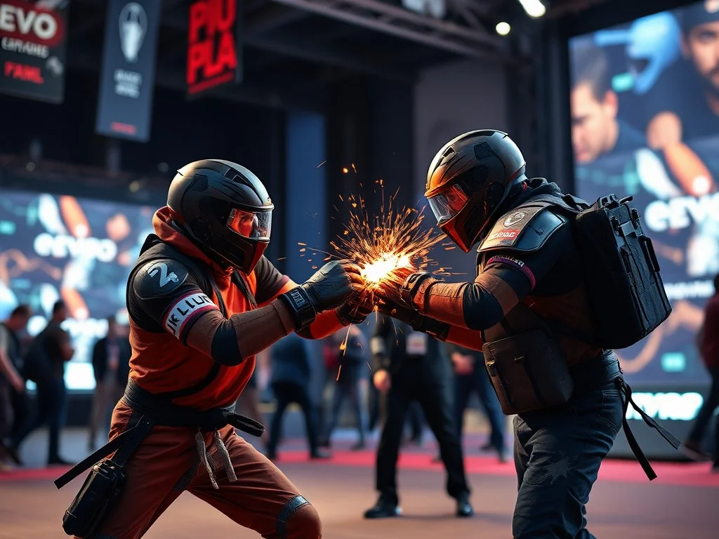 Gamers fight in France as Evo comes to Europe