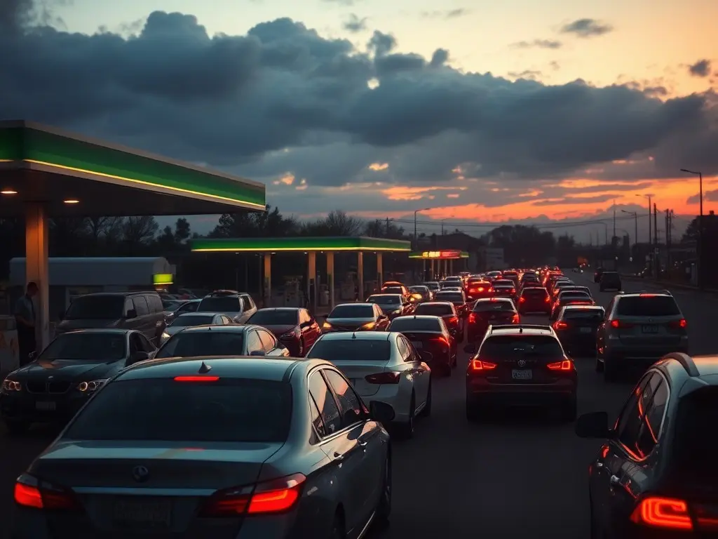Gas prices rise to $4.46 per gallon and oil jumps as shippers stay out of Strait of Hormuz