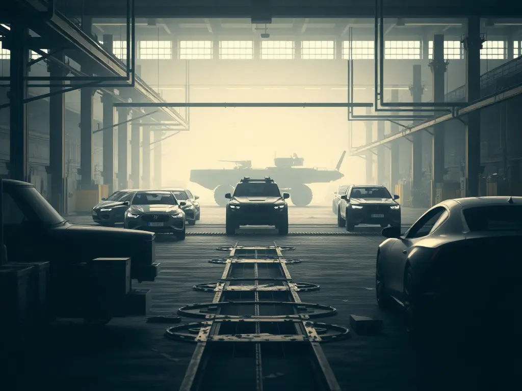 German car plants at half‑speed look to Beijing or battlefields for fresh funding