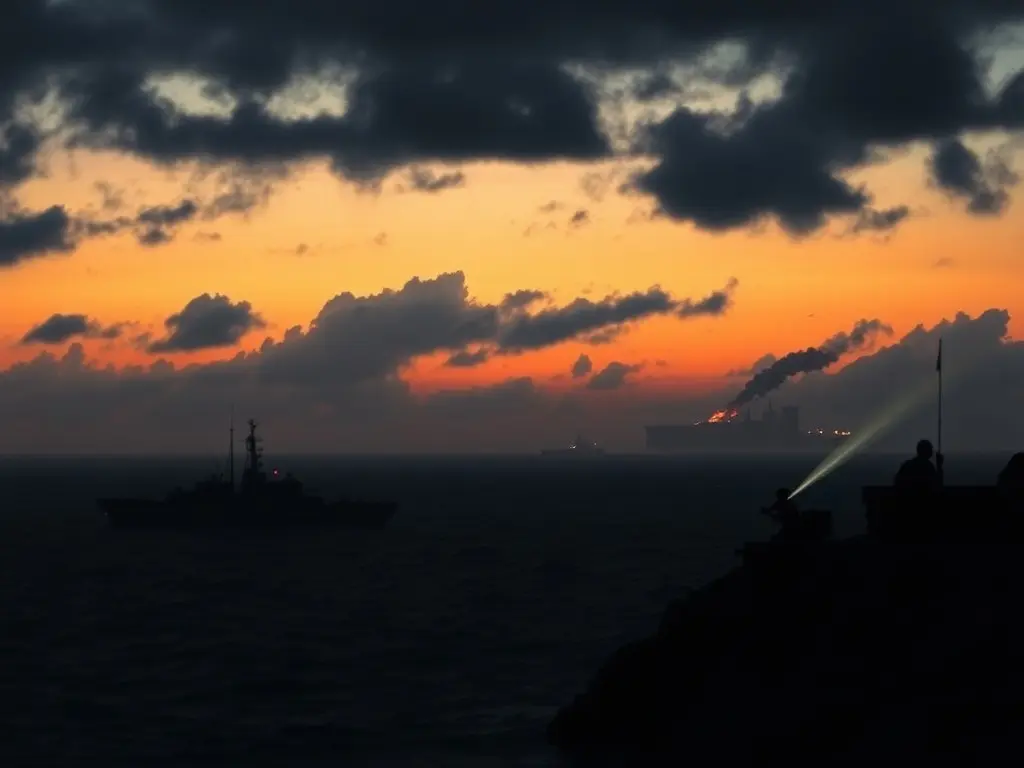 Gulf tensions escalate as Iran hits Kuwait, US strikes near Hormuz