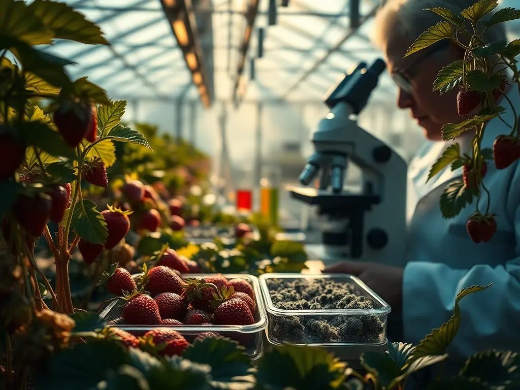 Haryana: HAU scientists identify new pathogen causing strawberry wilt disease in India