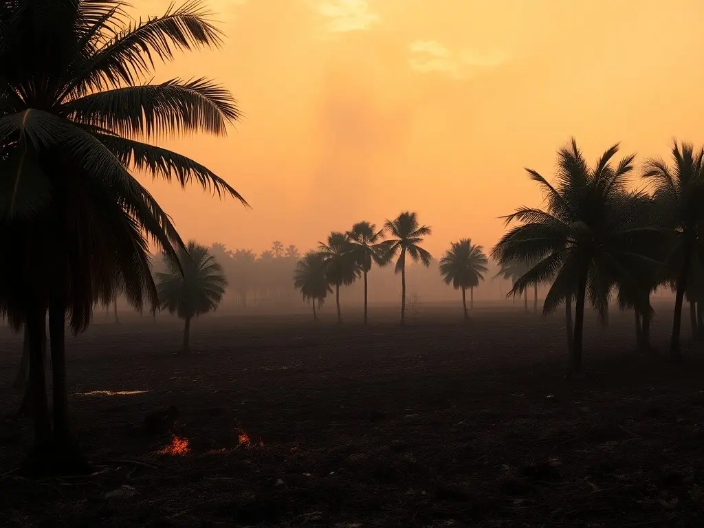 Heat, fires and agribusiness squeeze traditional Amazon açaí harvesters