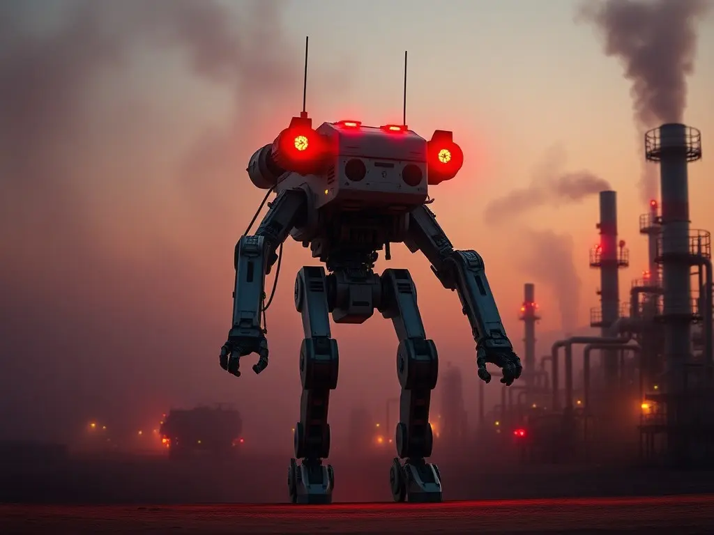 Heavy-duty robot takes over hazardous inspections at UAE gas plant