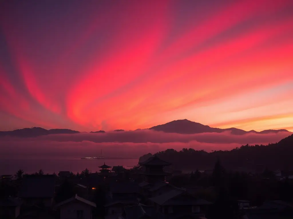 Hidden Solar Storms May Be Lighting Japan’s Skies With Massive Red Auroras