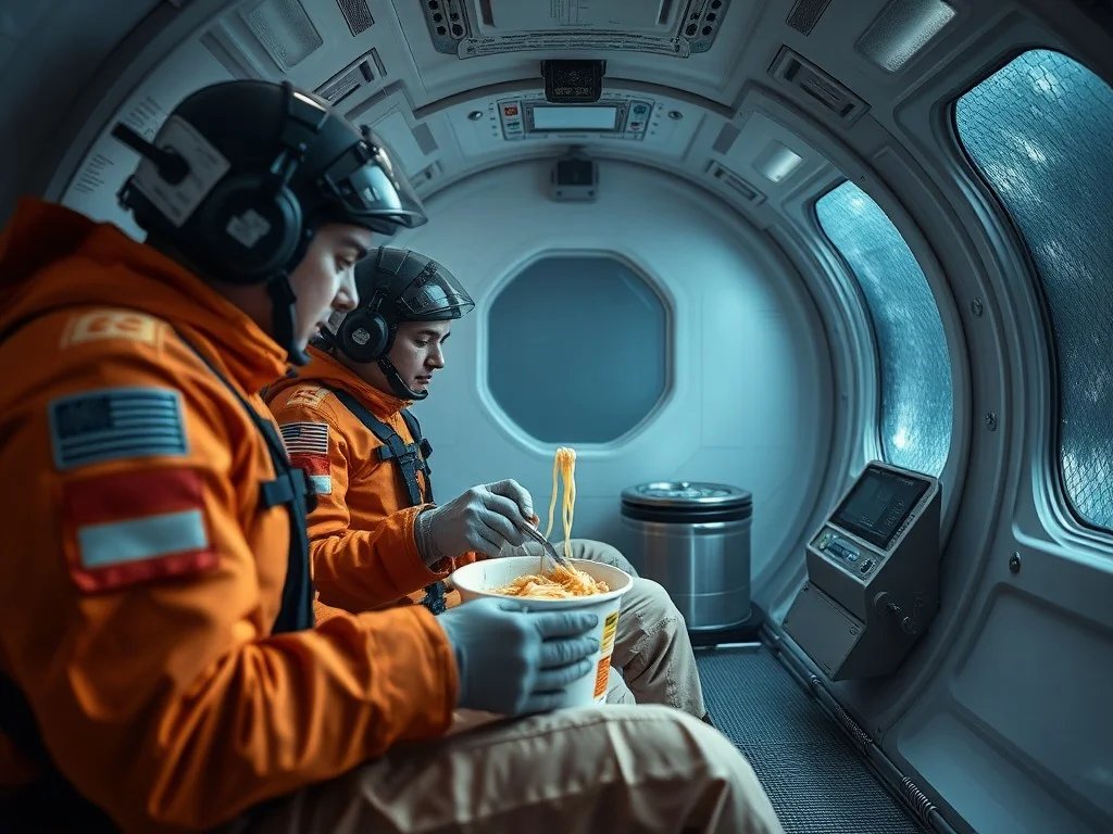 How Artemis II crew will spend 10 days in shed-sized capsule eating ‘Pot Noodles’ on first manned moon mission in 50yrs