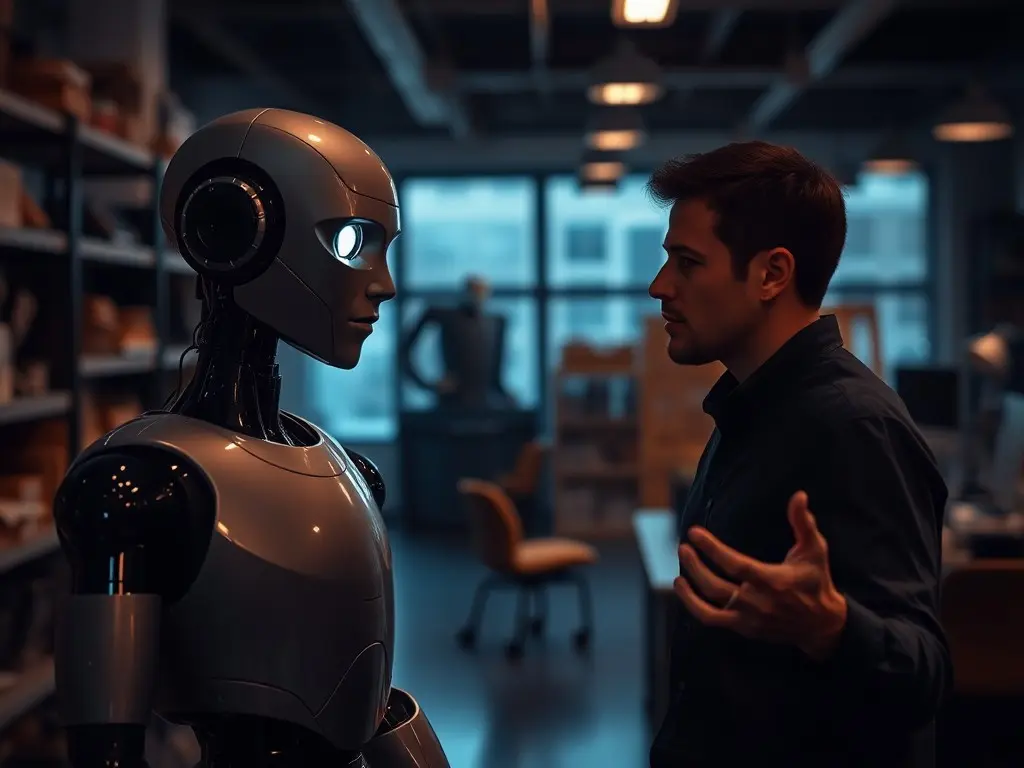How humanoids learn to read the room