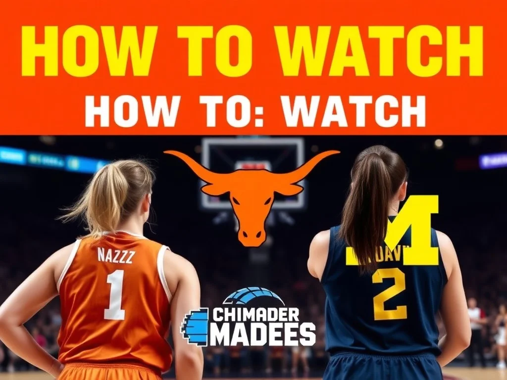 How to watch No. 1 Texas vs. No. 2 Michigan: 2026 women's March Madness Elite 8