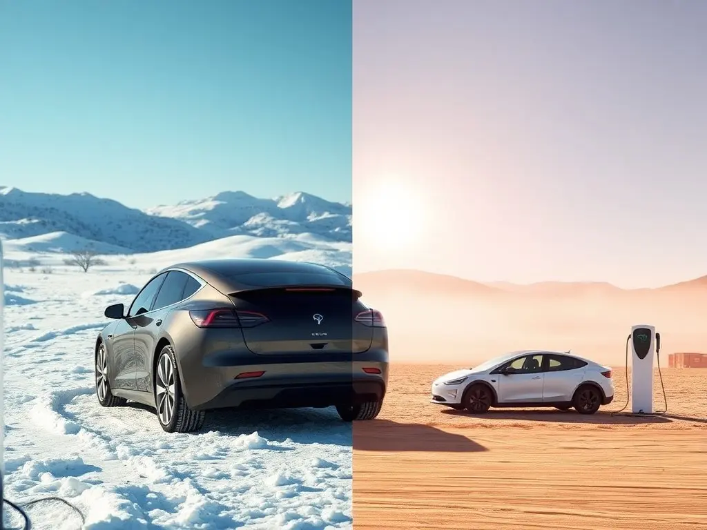 How well can EVs handle the heat — and the cold? AAA put them to the test