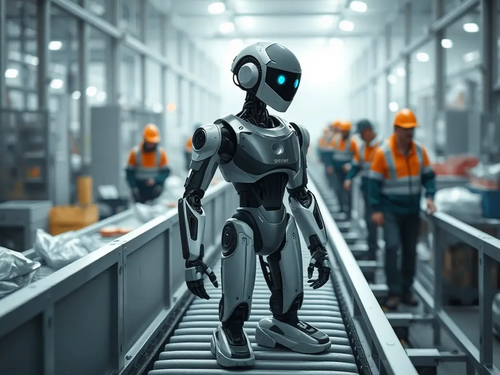 Humanoid robots step onto the recycling line as waste firms battle 40% staff turnover