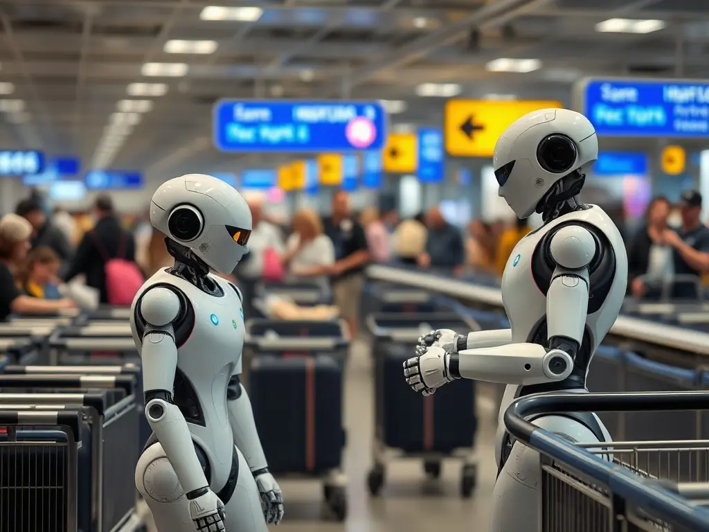 Humanoid robots will work as baggage handlers at Tokyo airport