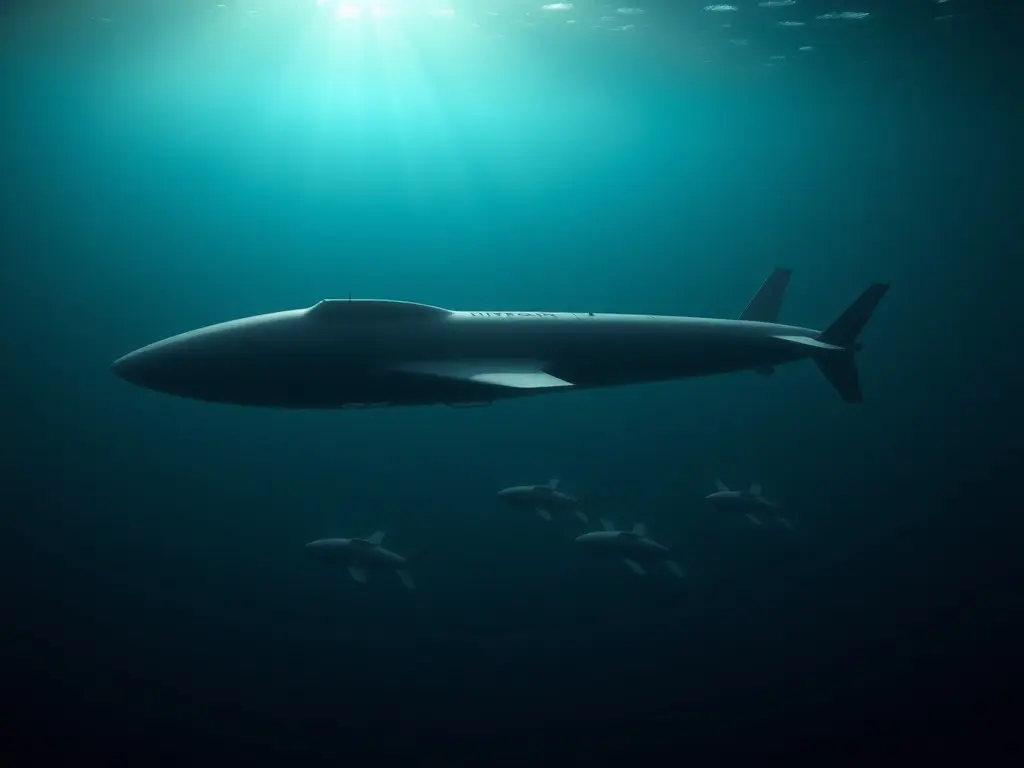 Hydrogen-fueled drone submarine with 17 sensors could scan Hormuz for naval mines