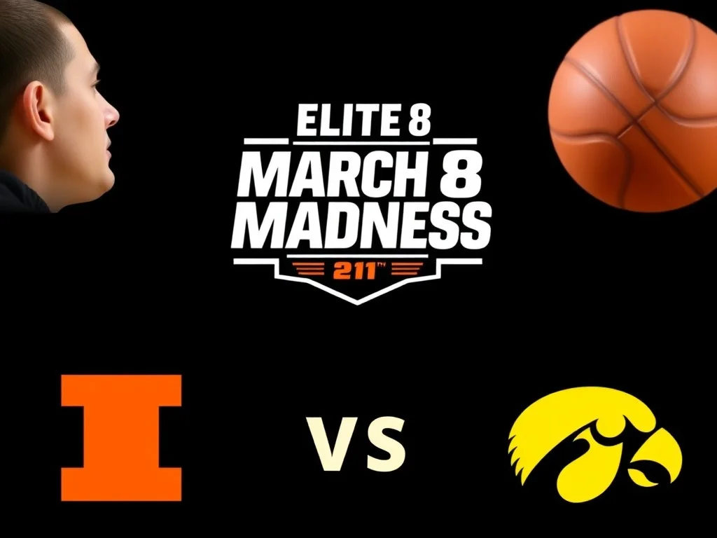 Illinois vs Iowa picks, predictions for Elite 8 March Madness game