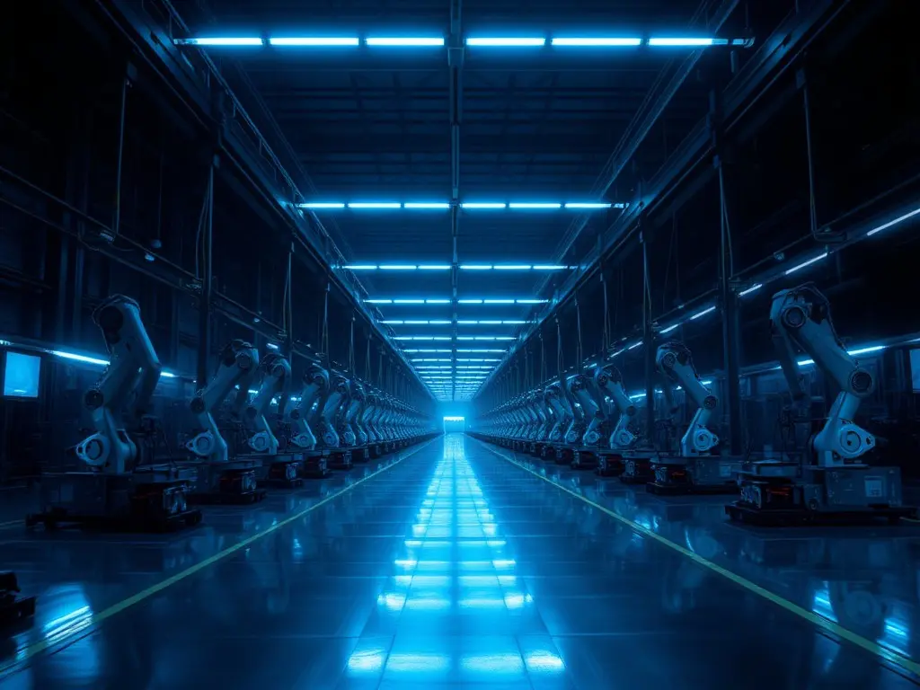 Inside China’s ‘Dark Factories’: No Lights, Almost No Humans, And Robots Working 24/7