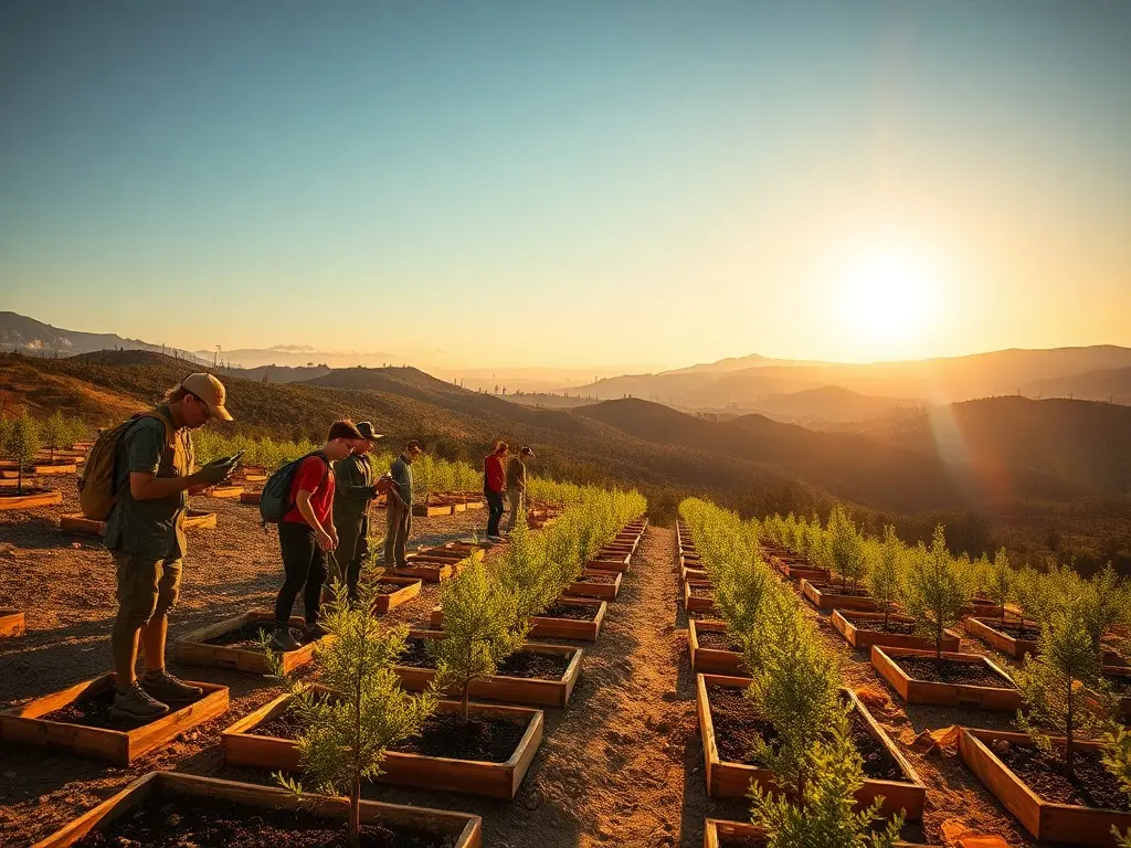 Inspired by Jane Goodall, students build nurseries to reforest L.A.’s fire-scorched communities