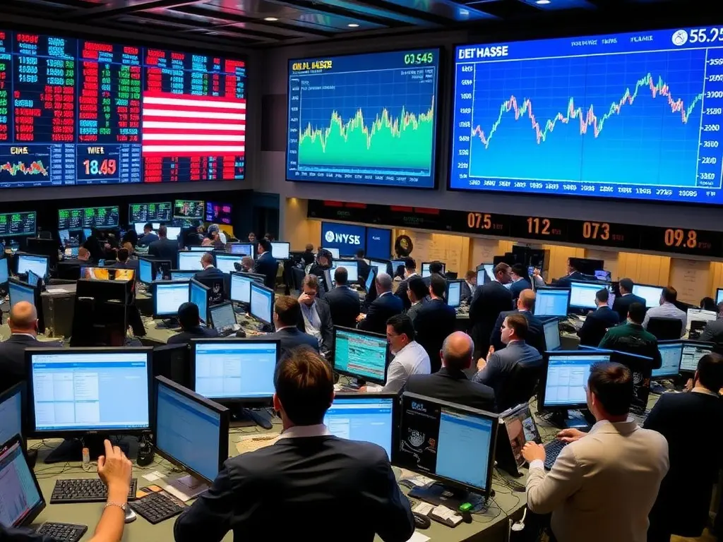 Intel carries Wall Street toward another record, while oil prices yo-yo lower