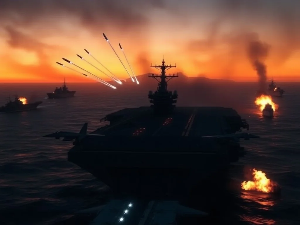 Iran Claims It Fired Cruise Missiles At US Aircraft Carrier Abraham Lincoln