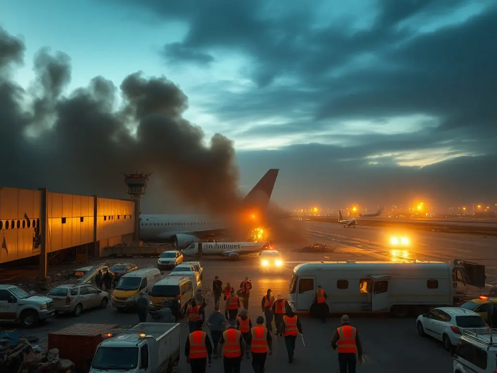Iran drone attack hits Kuwait airport, many injured