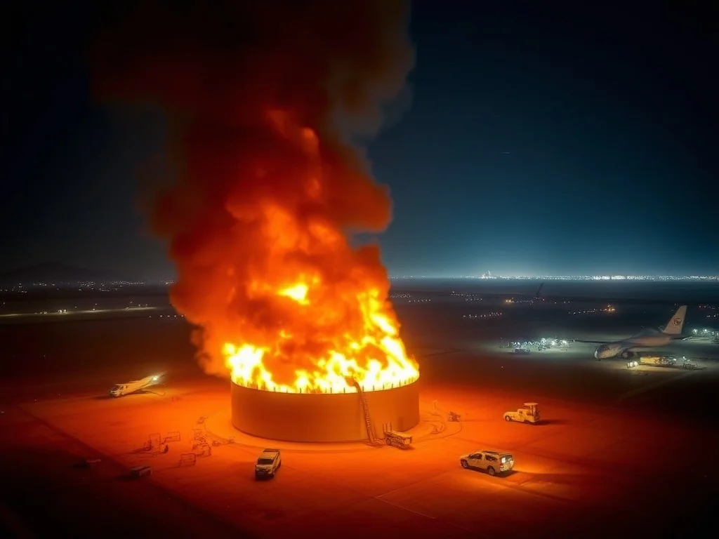 Israel-Iran war LIVE updates: Fire erupts at Kuwait airport after drones strike fuel tank