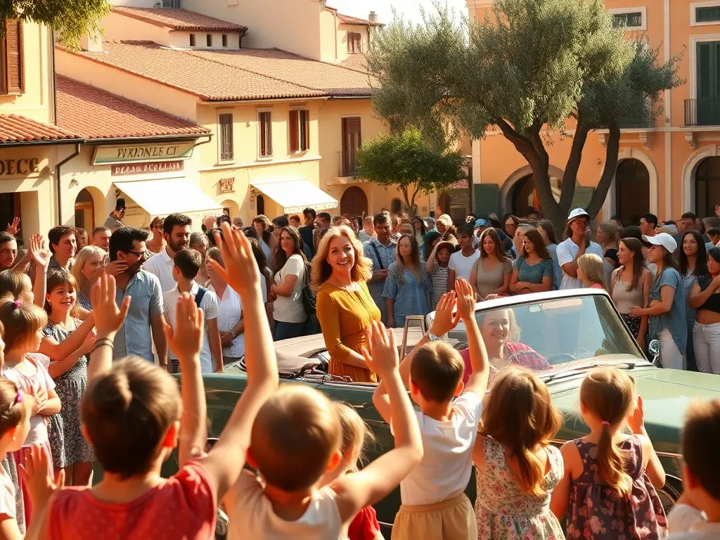 Italian City, Unused to Celebrity Visits, Welcomes Princess of Wales