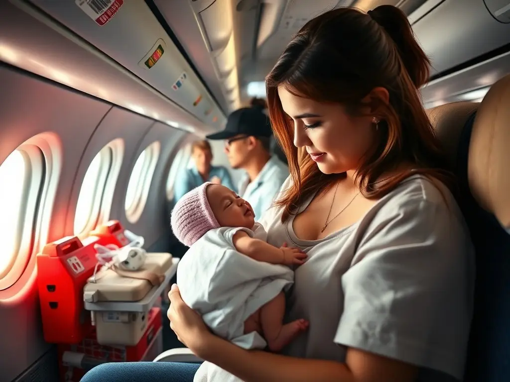 It’s A Girl! Baby Born At 36,000 Feet Onboard Delta Air Lines Flight