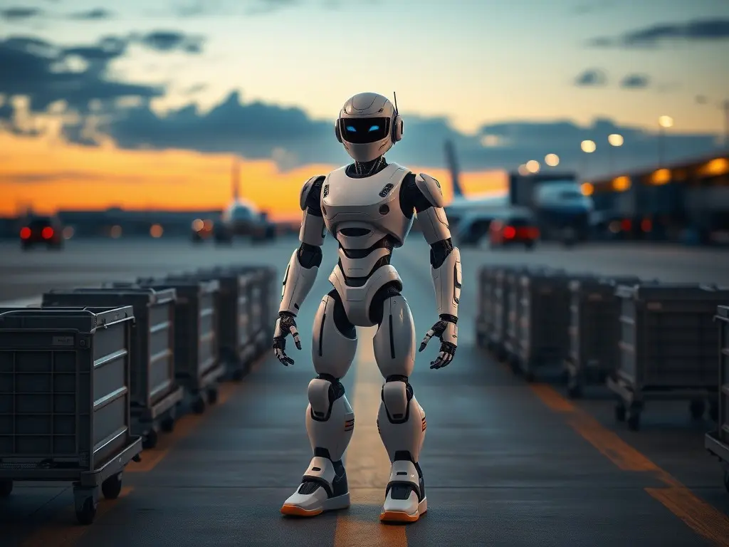 JAL gives baggage handlers a futuristic colleague as humanoid robots head to the tarmac
