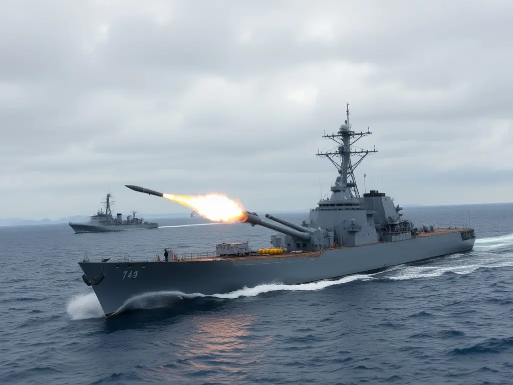 Japan tests anti-ship missiles with US