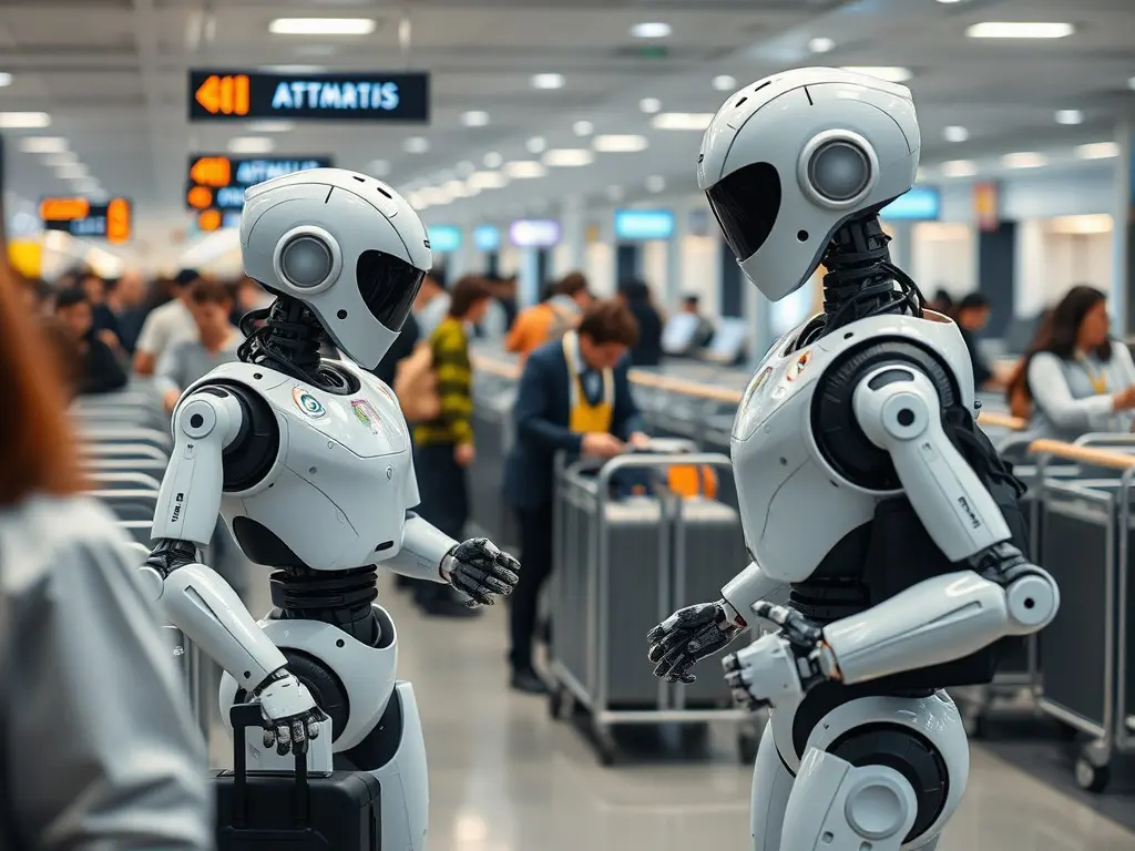 Japan tests humanoid robots at Tokyo Haneda Airport to tackle labour shortage crisis