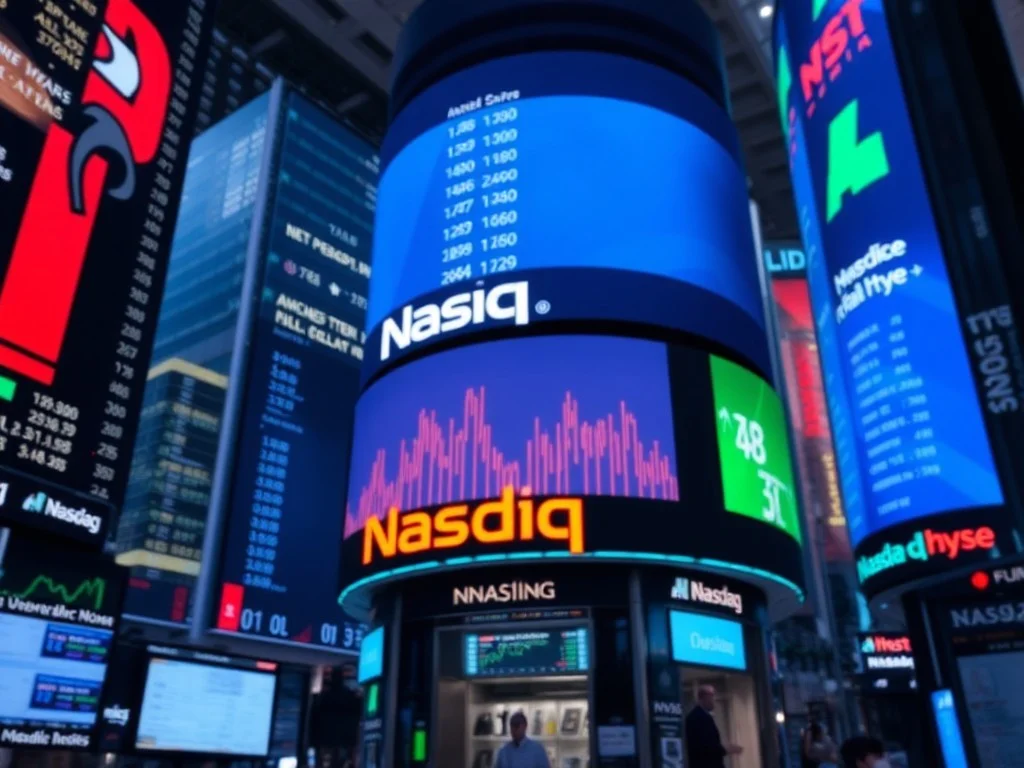 Live Nasdaq Composite: Markets Pull Back as Oil Jumps on Mideast Strain