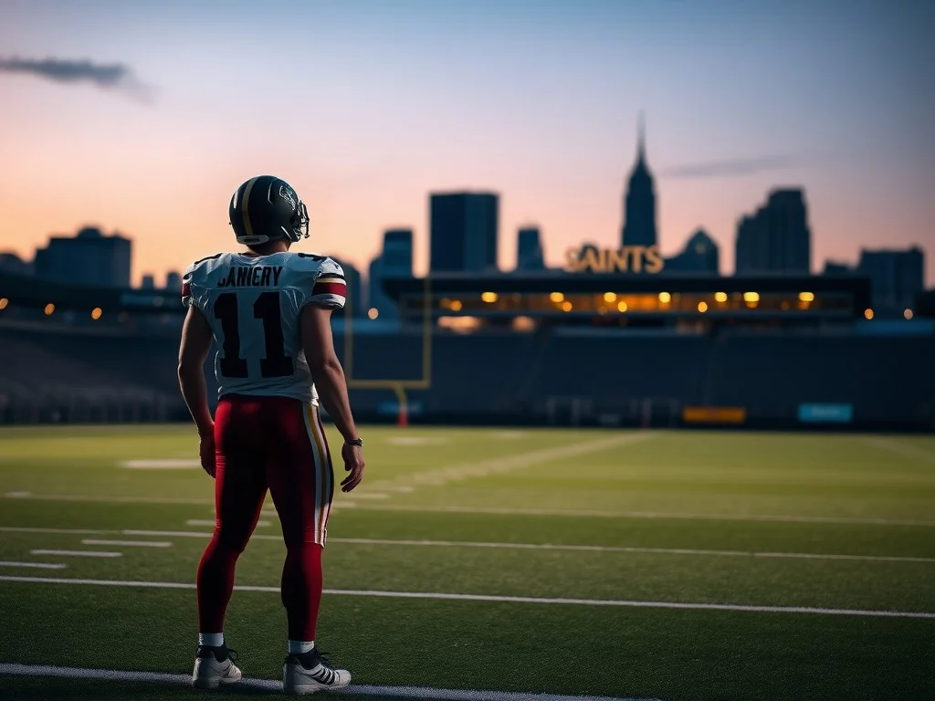 Louisville WR Chris Bell says former teammate Tyler Shough wants the Saints to draft him