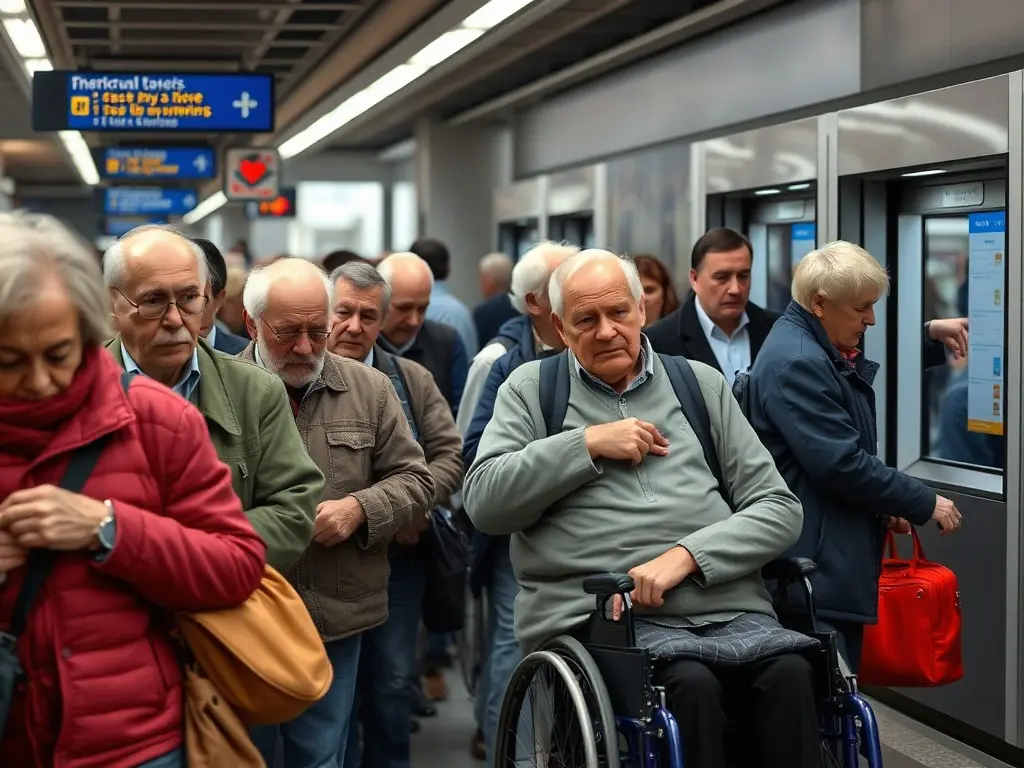 MARTA system upgrades lead to long lines for reduced fare riders