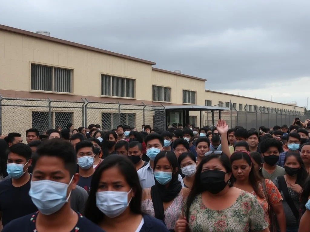 Measles spike in federal detention facility reaches the Texas public, records show