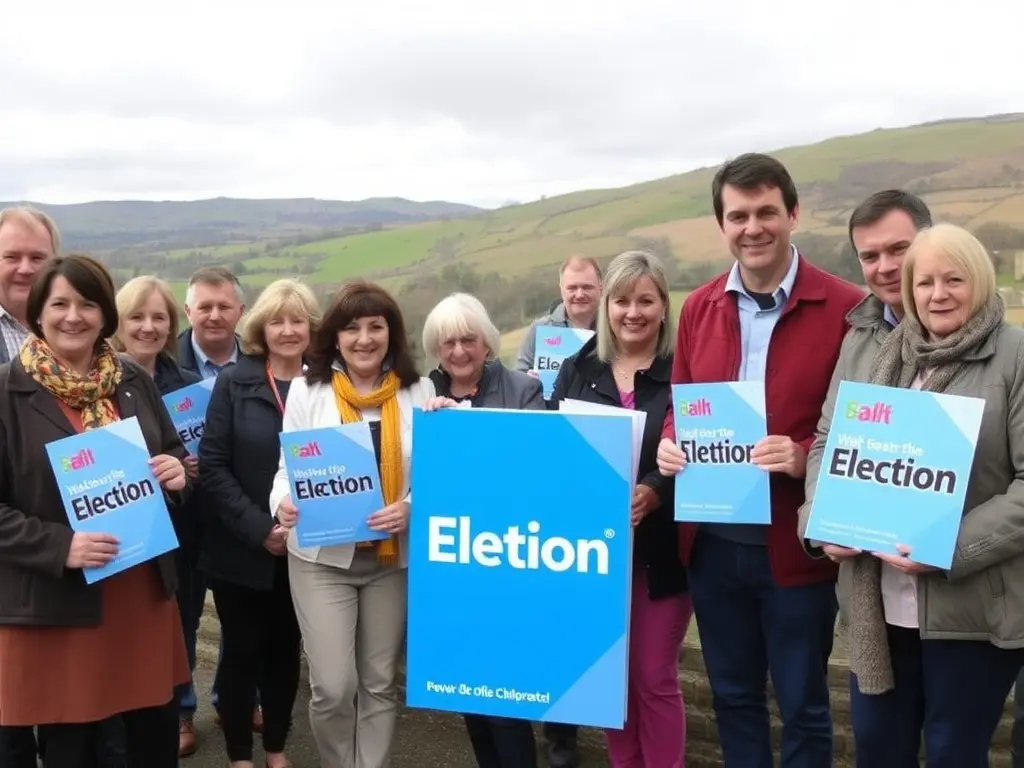 Meet the Montgomeryshire candidates as the fight for the Senedd enters its last week