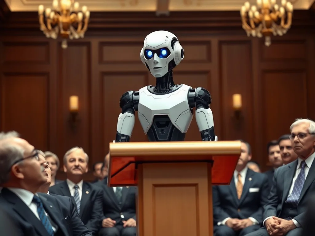 Melania Trump Brings Humanoid Robot to White House — What It Said Stunned the Room