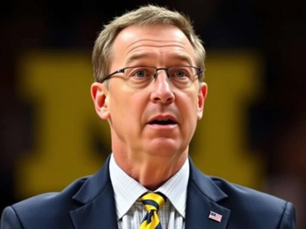 Michigan, men's basketball coach Dusty May agree to contract extension, according to athletic director Warde Manuel