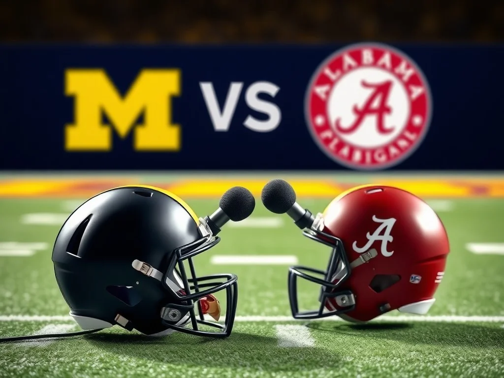Michigan vs. Alabama radio coverage: Station, channel, streaming to listen live to March Madness Sweet 16 broadcast