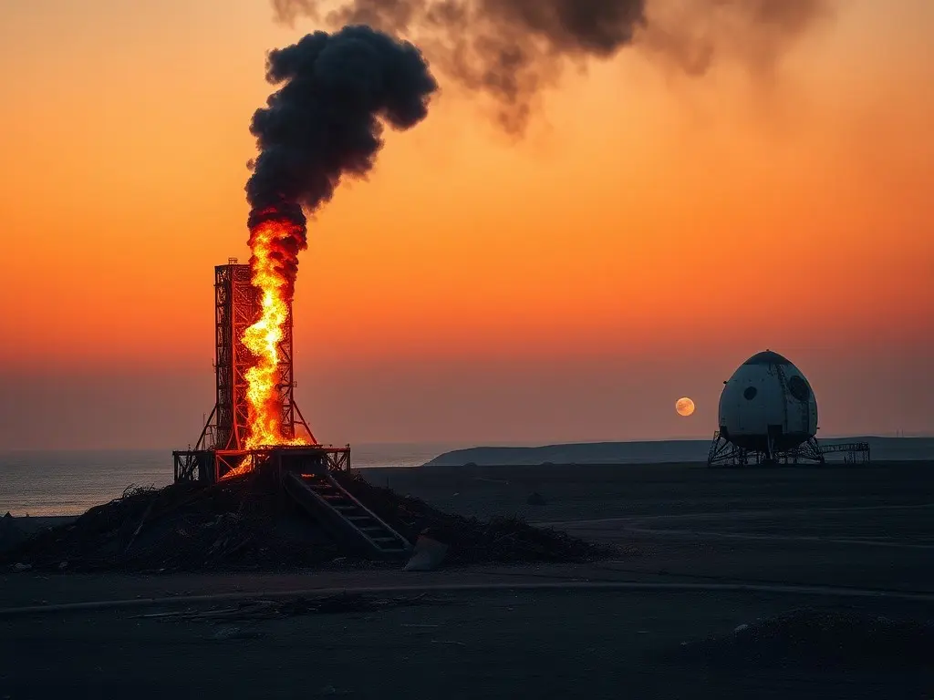 Moon base plans suffer early setback after Blue Origin rocket explosion