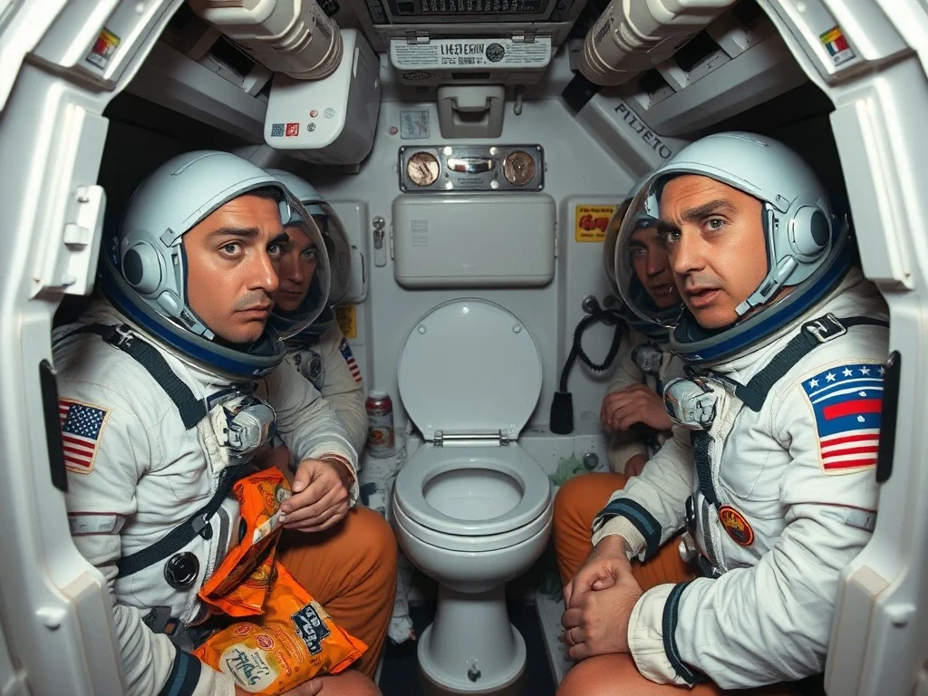 Moon Spacecraft’s Toilet Fails Hours Into Ten-Day Journey