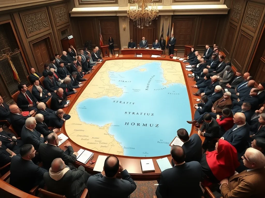 More than 40 countries discuss how to reopen Strait of Hormuz