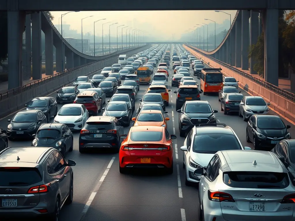 More vehicles on UK roads than ever before with rise in EVs