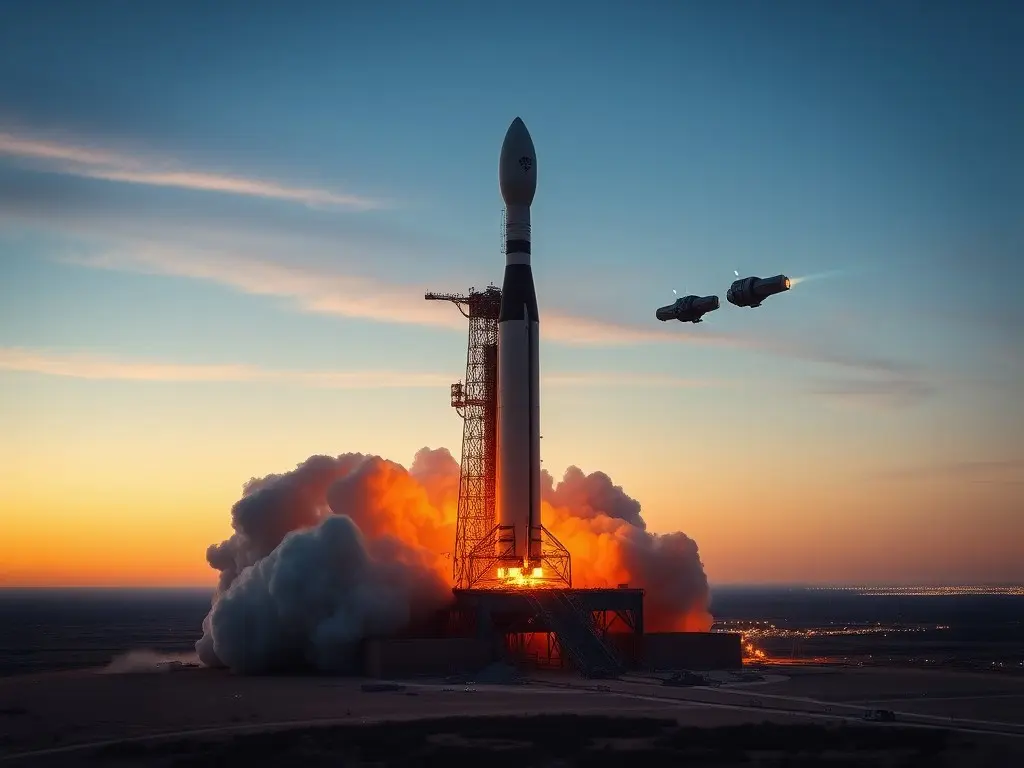 Most powerful rocket in history blasts off from Texas