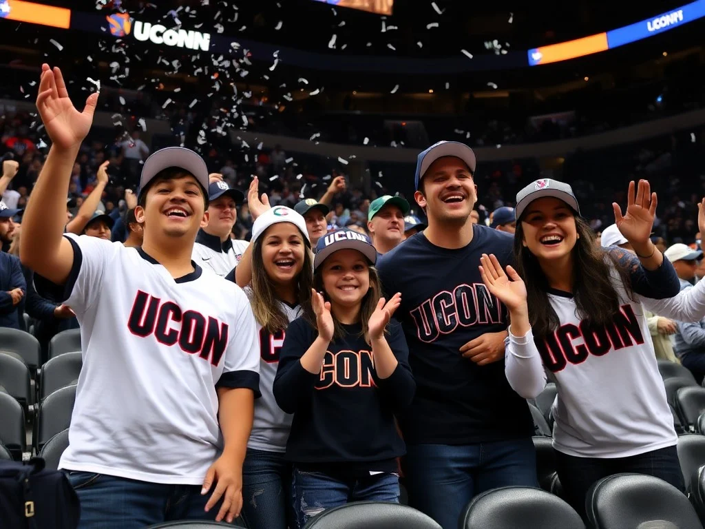 Mullins family shifts longtime allegiance from Michigan to UConn for national championship game