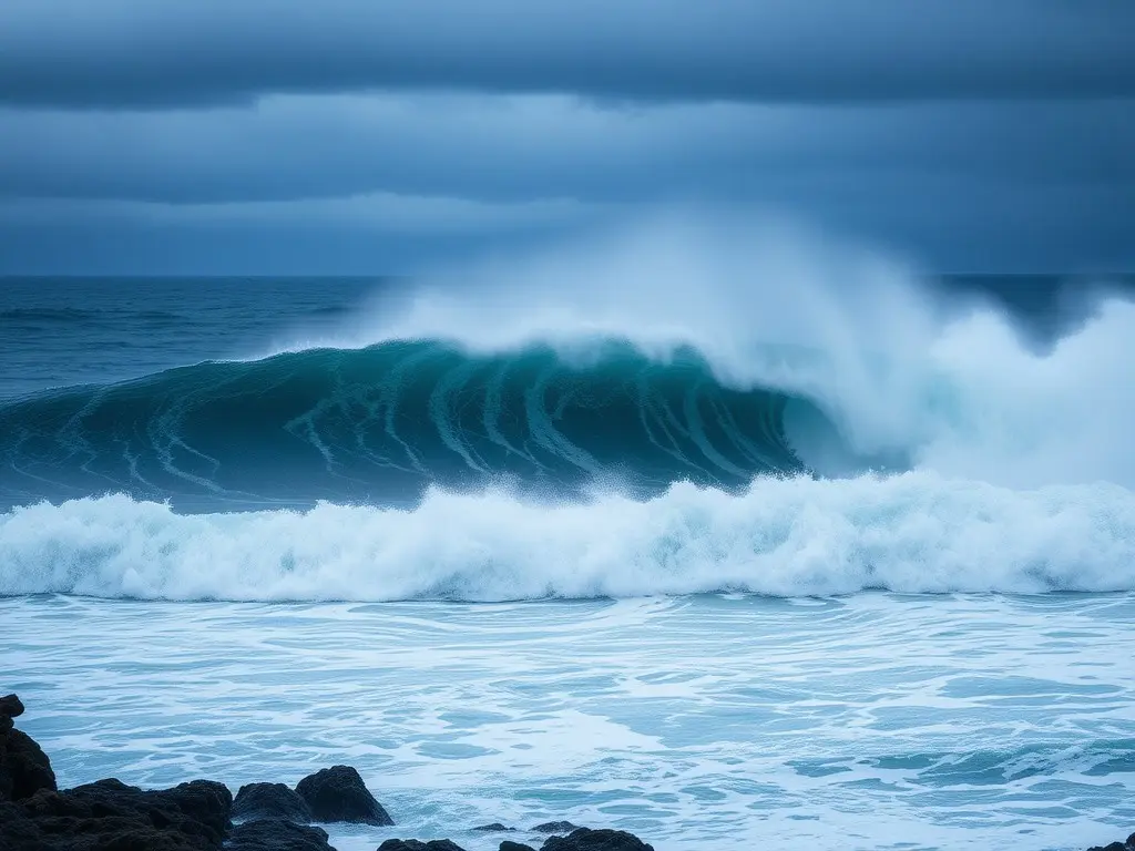 NASA satellite captures first high-resolution view of massive pacific Tsunami — revealing shocking wave behavior